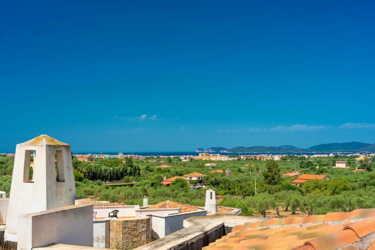 Ville In Resort Con Piscina A 2 Km Da אלגהרו מראה חיצוני תמונה